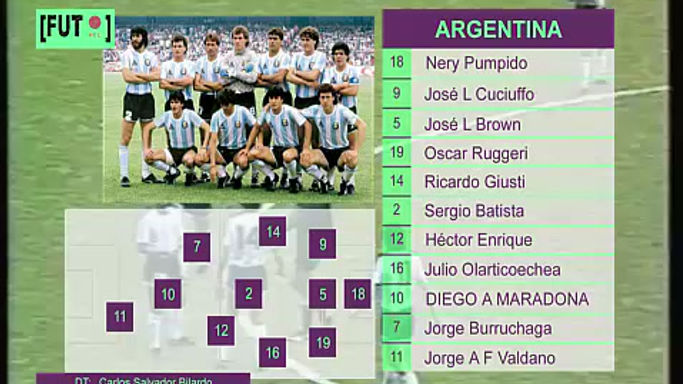 ARGENTINA 2-0 BELGICA | Semifinal MUNDIAL 86